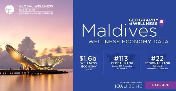 JOALI BEING Partners with Global Wellness Institute to Elevate the Maldives as a Global Wellness Tourism Destination
