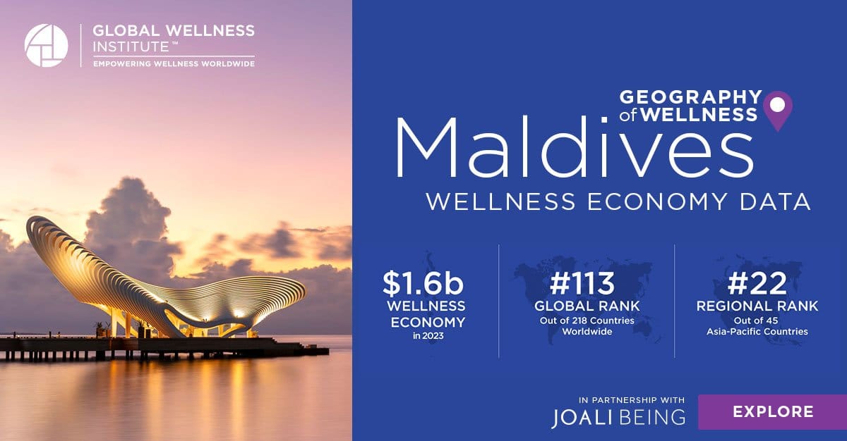 You are currently viewing JOALI BEING Partners with Global Wellness Institute to Elevate the Maldives as a Global Wellness Tourism Destination